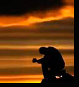 Kneeling in Prayer